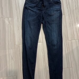 AG Adriano Goldschmeid The Farrah High Rise Skinny Size 28